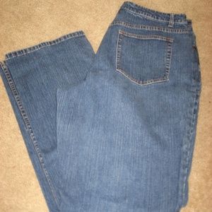 Womens COLDWATER CREEK Stretch Straight Jeans 12